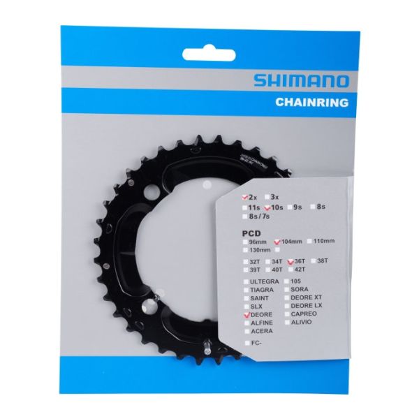 Shimano Chain Top Deore 10V 36T Y1RP98070 M617 Black