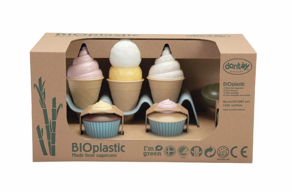 Ensemble de glaces jouets Dantoy, 15 pièces.