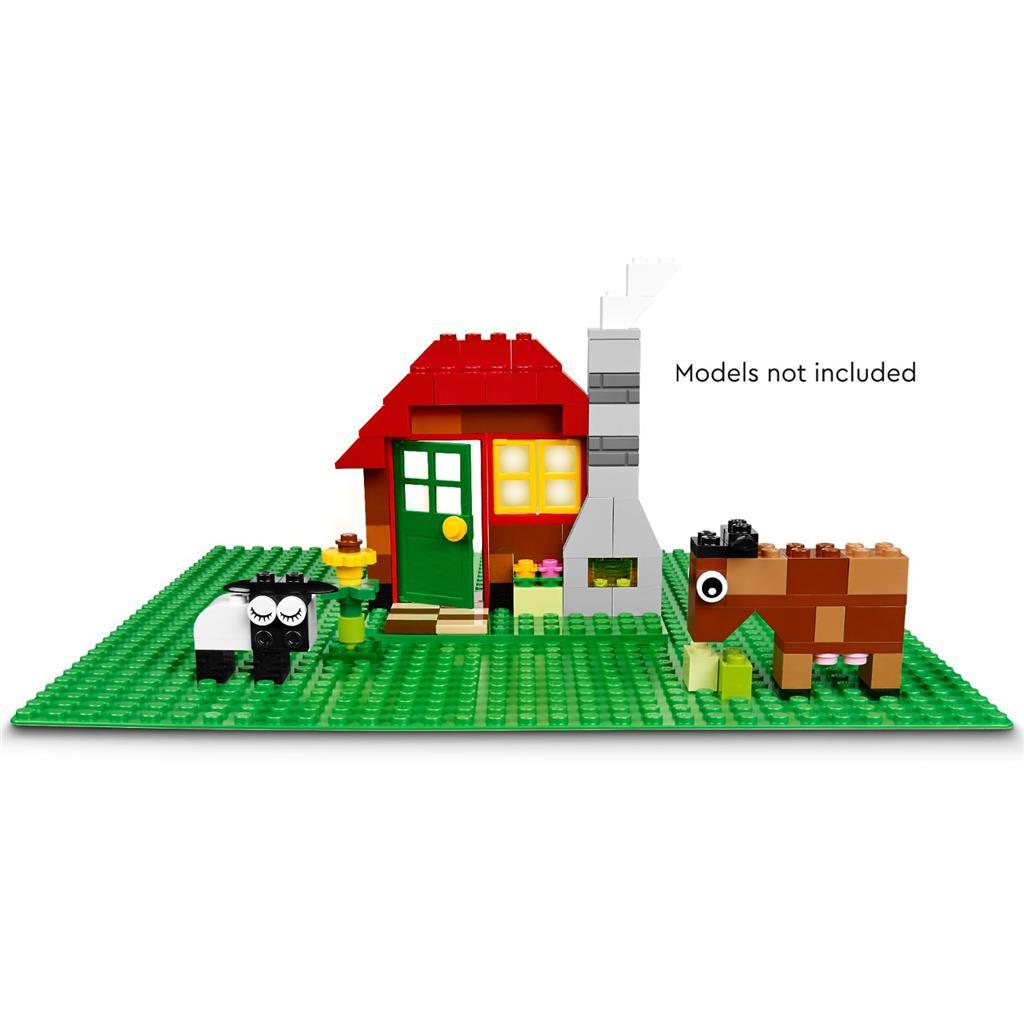 Plaque de construction Green Lego Classic 11023