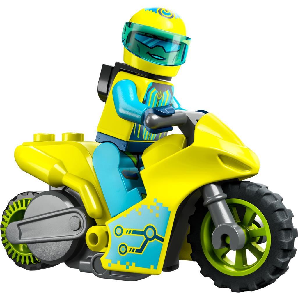 Lego city 60358 La cyber-moto cascadeuse