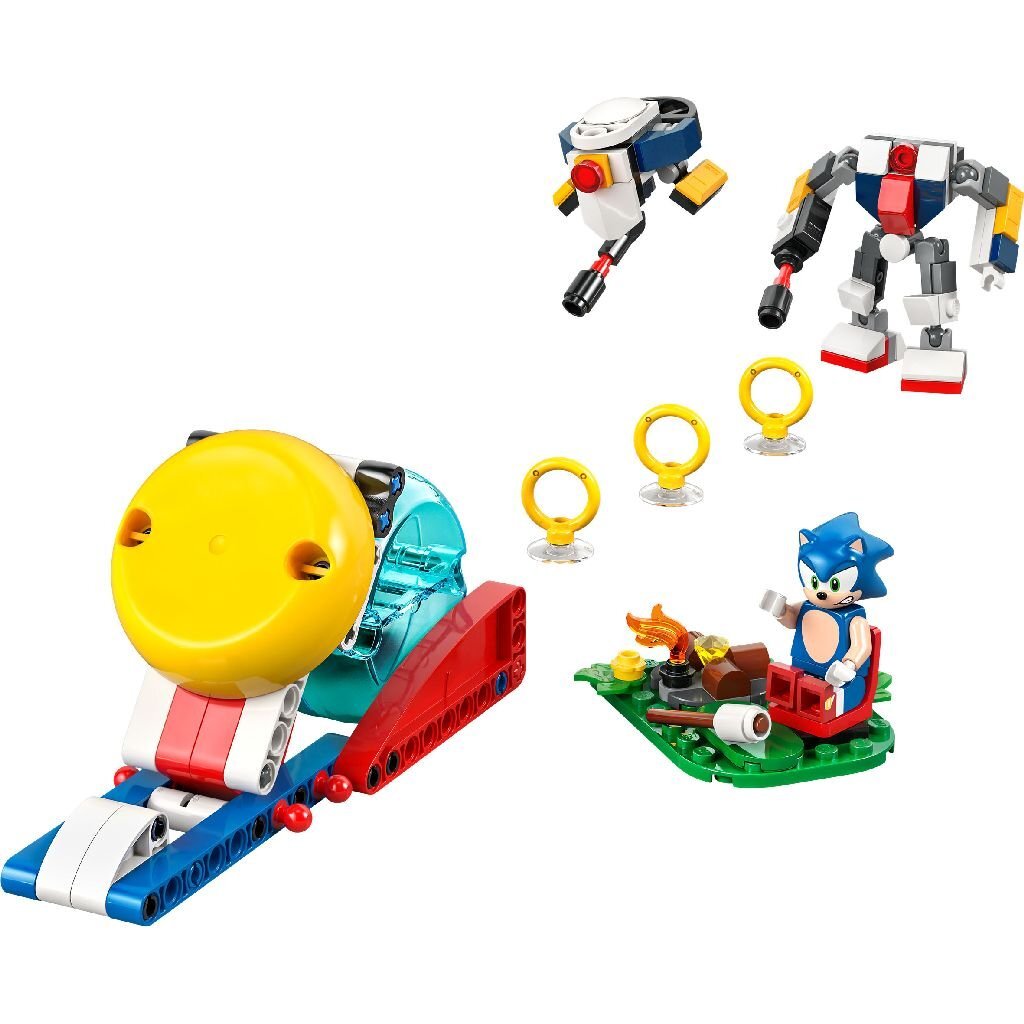 Lego Sonic the Hedgehog 77001 Sonics se battant au feu de camp