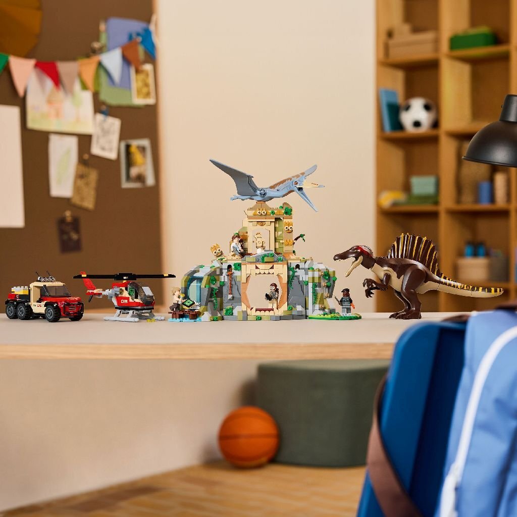 Lego Jurassic World 76976 Mission aérienne Spinosaurus et Quetzalcoatlus