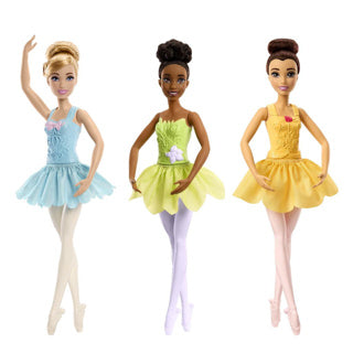Mattel Disney Princesse Poupée Ballerine 3 Assortis