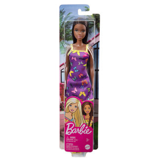 Poupée Barbie staters avec robe papillon | 4 pièces