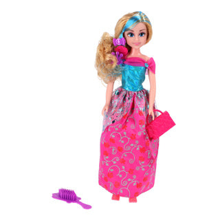 Poupée princesse 43 cm assortie | 2 pièces