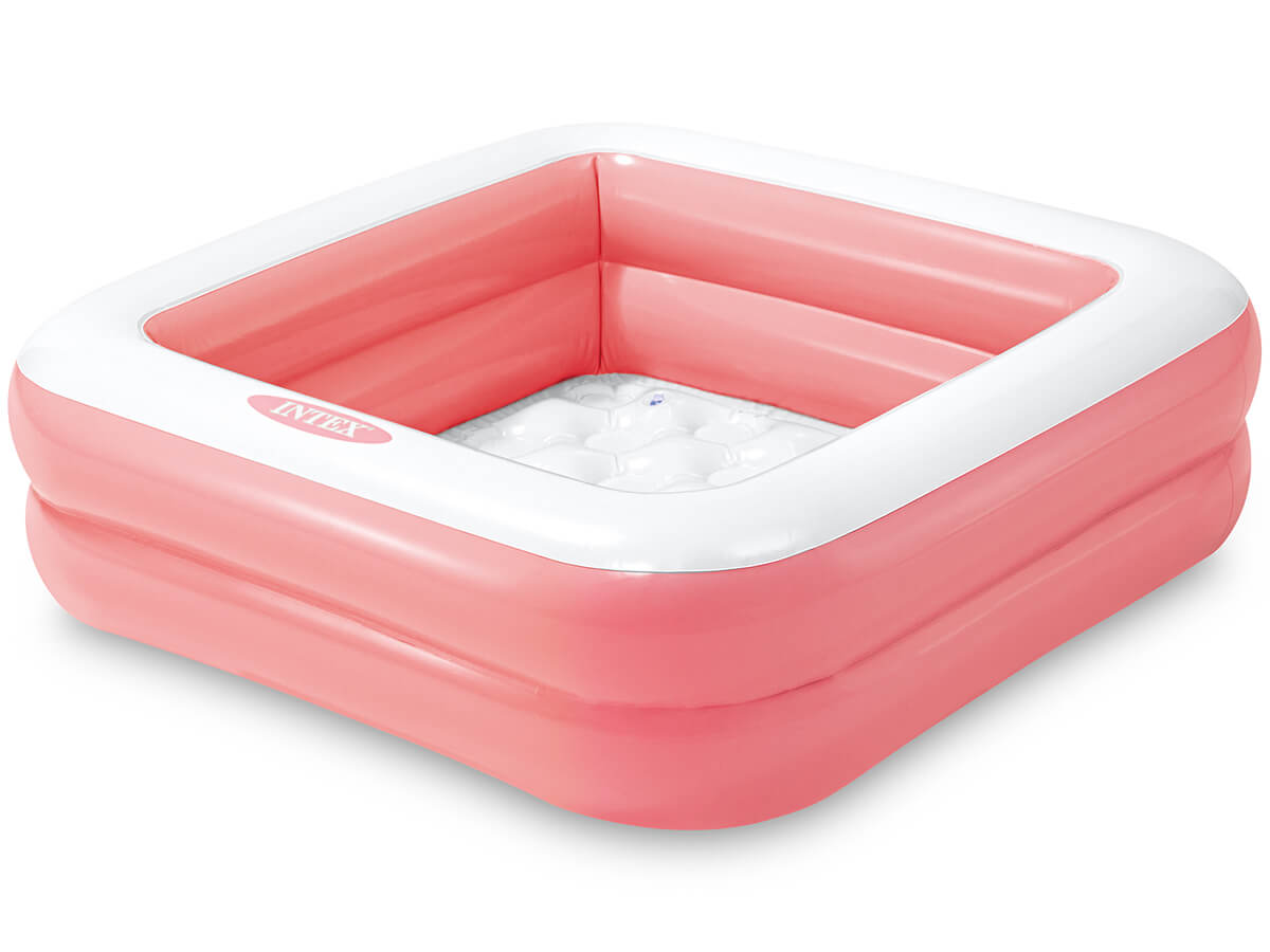 Piscine bébé carrée Intex-bleu