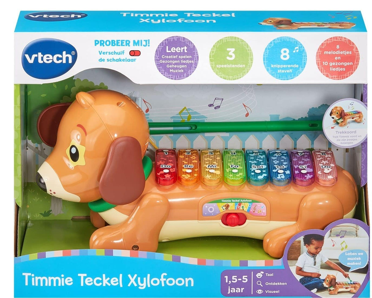 Xylophone Vtech Timmie Teckel avec lumière et son
