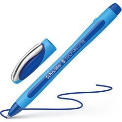 Stylo à bille Quantore Schneider Slider Memo bleu extra large