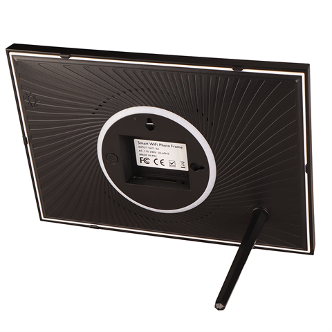 Benel Frameo cadre photo numérique HF-109t noir 10,1 pouces avec frameglow