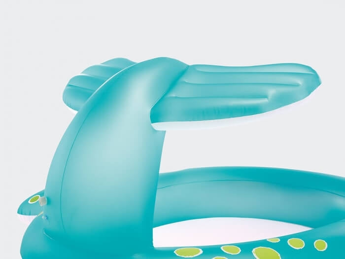 Piscine de baleine avec pulvérisateur à eau