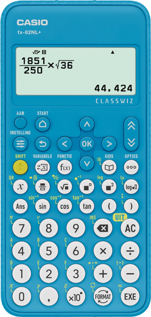 Calculatrice Casio fx-82nl+ - calculatrice scientifique - pour le lycée