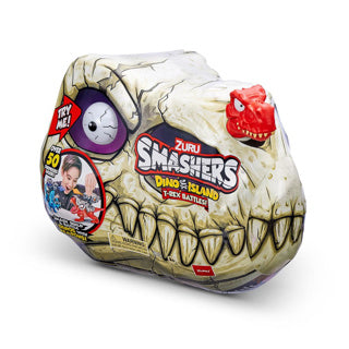 Zuru smashers ensemble de jeu de combat de t-rex sur l'île des dinosaures