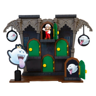 Coffret Mario Boo Mansion comprenant une figurine Mario de 6,5 cm