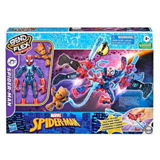 Hasbro Spiderman Bend N Flex Mission spatiale Flex Jet