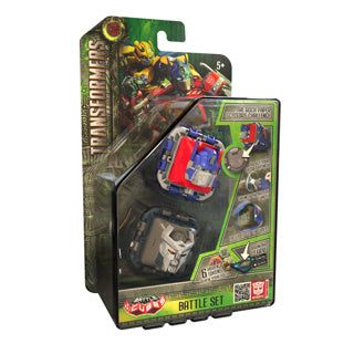 Transformateurs de cubes de bataille 2 pack | 3 pièces