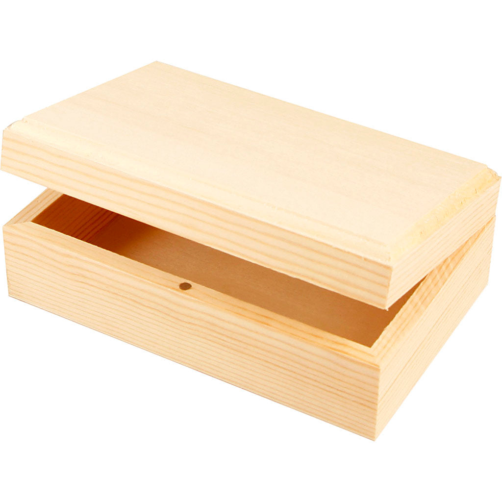 Boîte à bijoux en bois d'entreprise créative