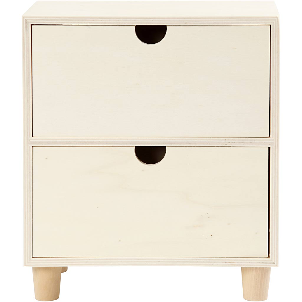Commode Creativ company, h : 23 cm, p : 11,5 cm, l : 20 cm, 1 pièce