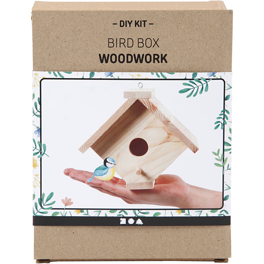 Nichoir en bois de l'entreprise créative