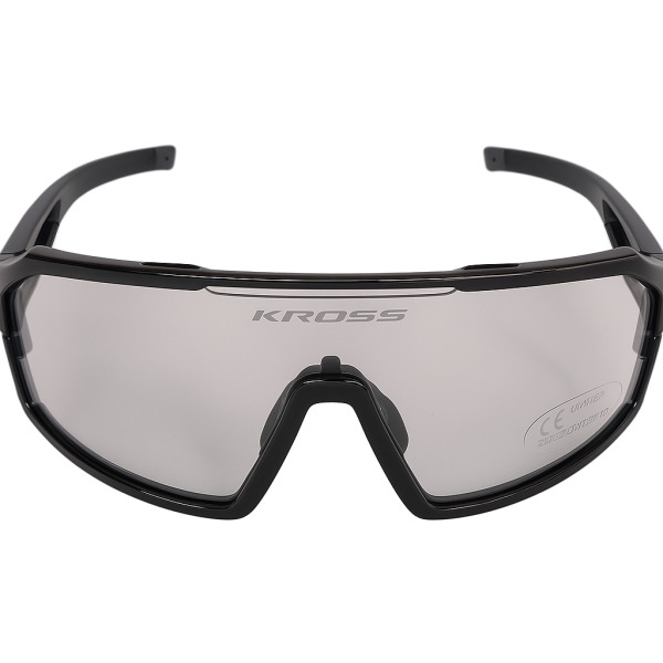 Lunettes de cyclisme Kross fly verres photochromiques UV400 - monture noire