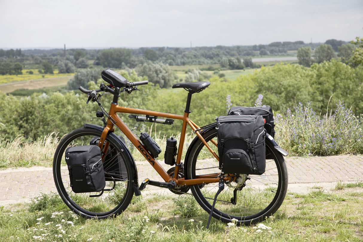 Sac à vélo à double sport - Racktime - noir - eau -Pellite - 32L