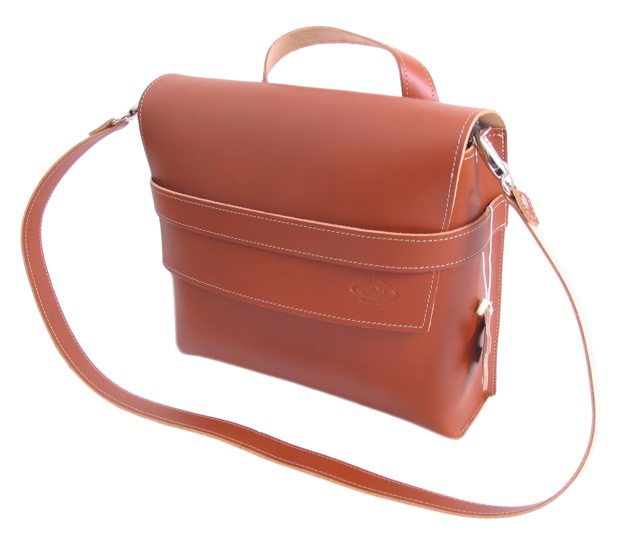 Sac à vélo Monte Grappa Cuir 7,5 litres 30 x 10 x 25 cm Brandy
