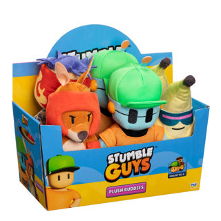 Stumble Guys peluche copains 20 cm assortis | 12 pièces