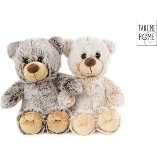Ours en peluche Take Me Home avec bébé en peluche - marron, 25 cm