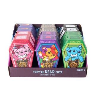 Peluche Deddy Bears série 3 cercueil 15 cm