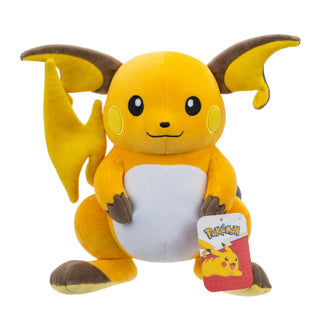 Jazwares peluche pokémon peluche raichu, 30cm