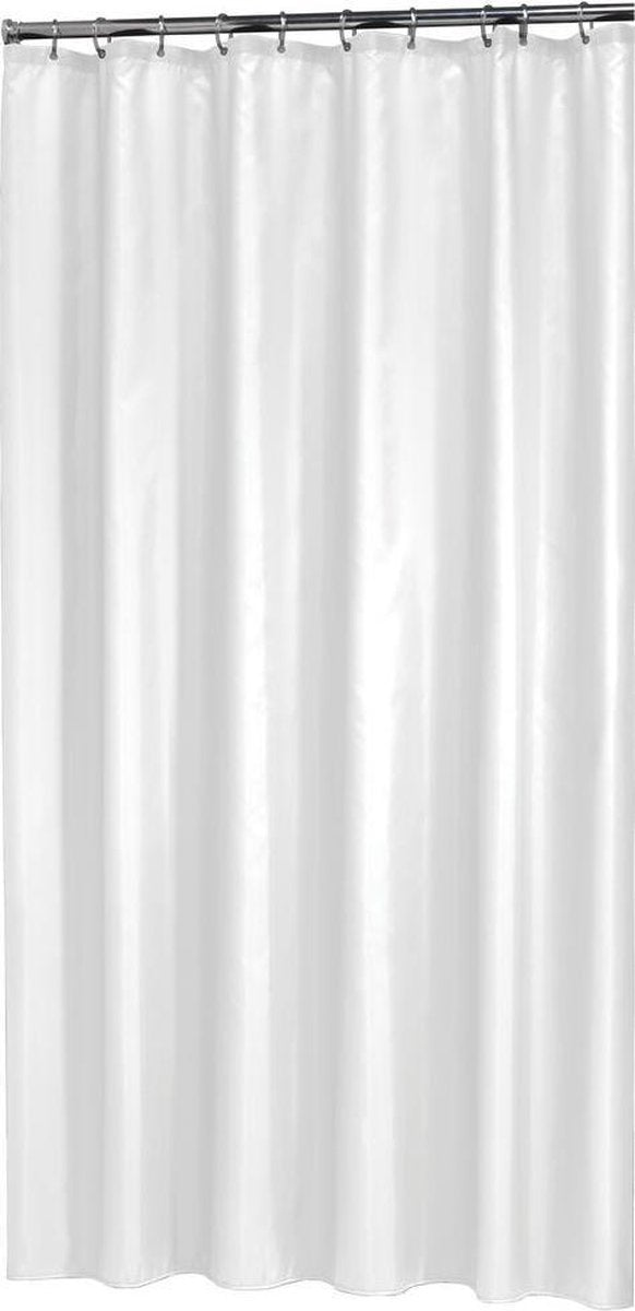 Rideau de douche Sealskin madère 240x200 cm - polyester - blanc
