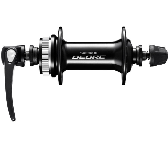 Moyeu avant Shimano deore hb-m6000 - 32 trous - largeur d'installation 100 mm - avec dégagement rapide - noir