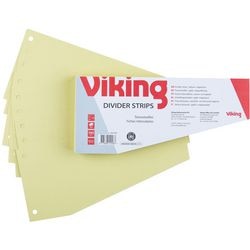 Scheidingsstroken viking geel
