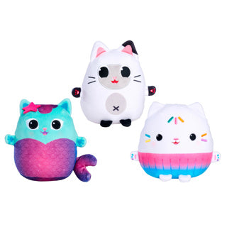 Peluche squishy Gabby's Dollhouse 15 cm 3 assortis | 6 pièces