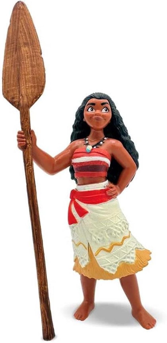 Bullyland 13185 – Figurine de jeu Disney Vaiana avec Vaiana – design réaliste et détaillé – idéale comme figurine de gâteau, objet de collection ou cadeau joyeux pour les enfants à partir de 3 ans