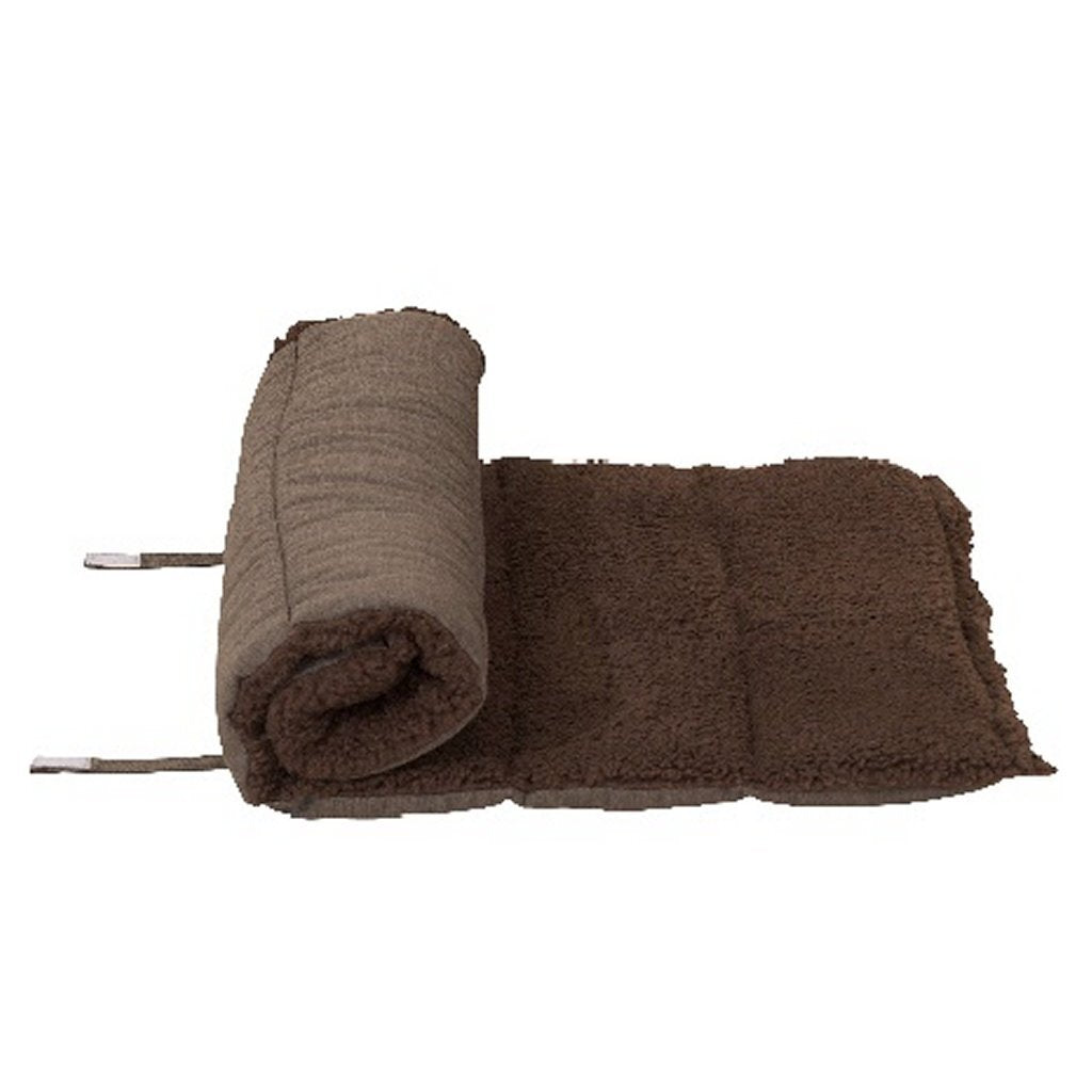 Sun Garden Oskar tapis pour chien enroulable 100x65x4 cm marron foncé