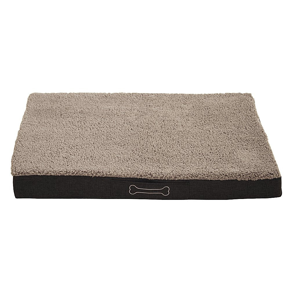 Sun garden buddy coussin orthopédique pour chien 72x50x8cm gris anthracite