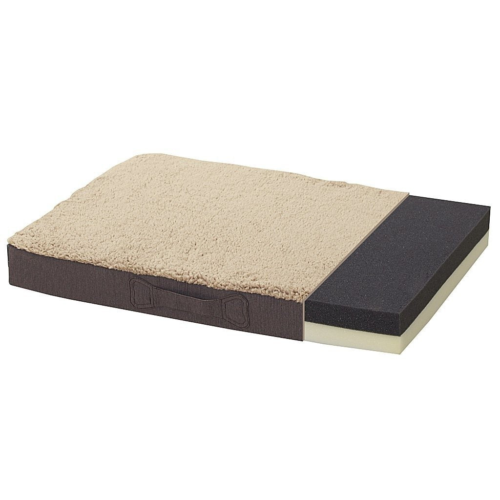 Sun garden buddy coussin orthopédique pour chien 72x50x8cm beige mélangé