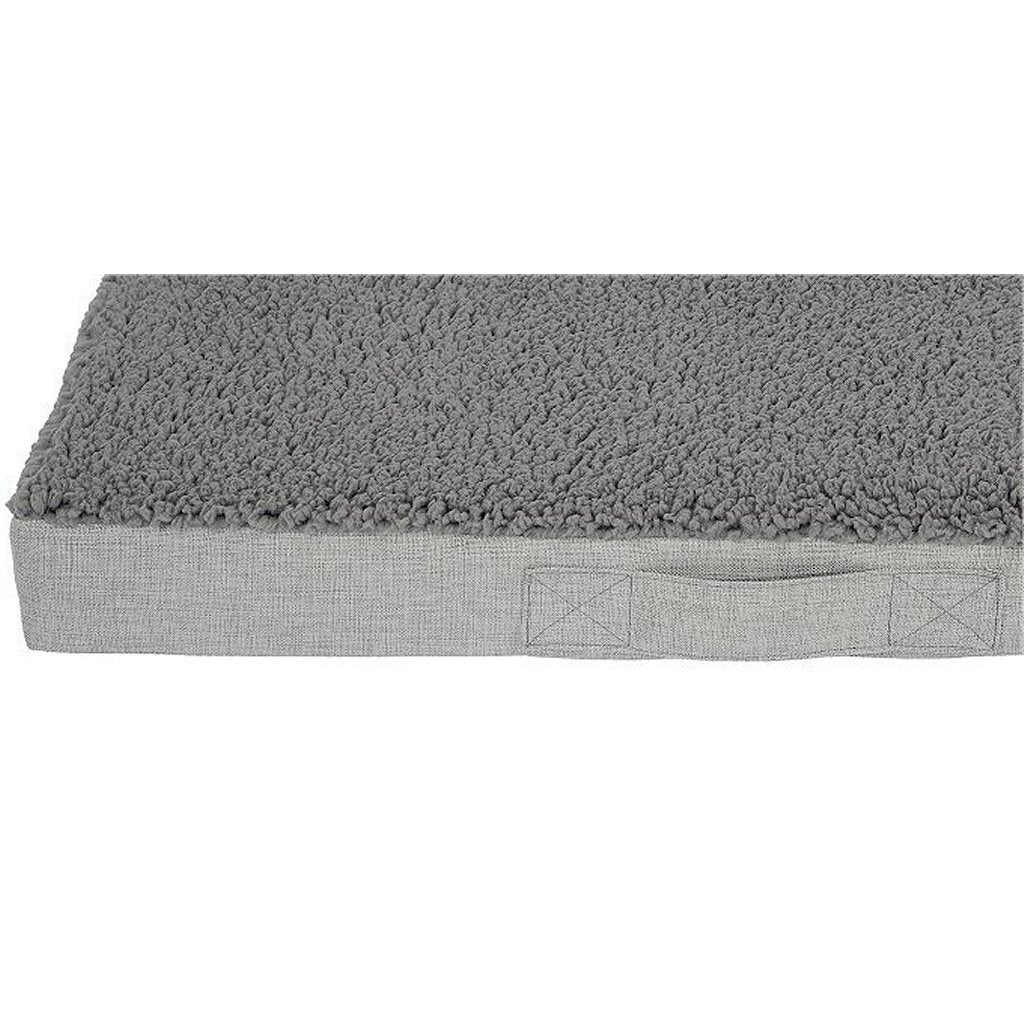 Coussin orthopédique pour chien Sun garden buddy 120x72x10cm gris clair mélangé