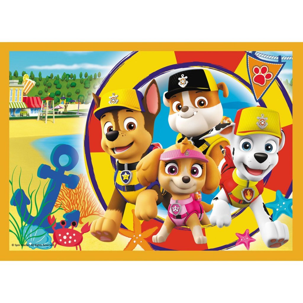Trefl Paw Patrol Puzzle 4en1 35-70 pièces