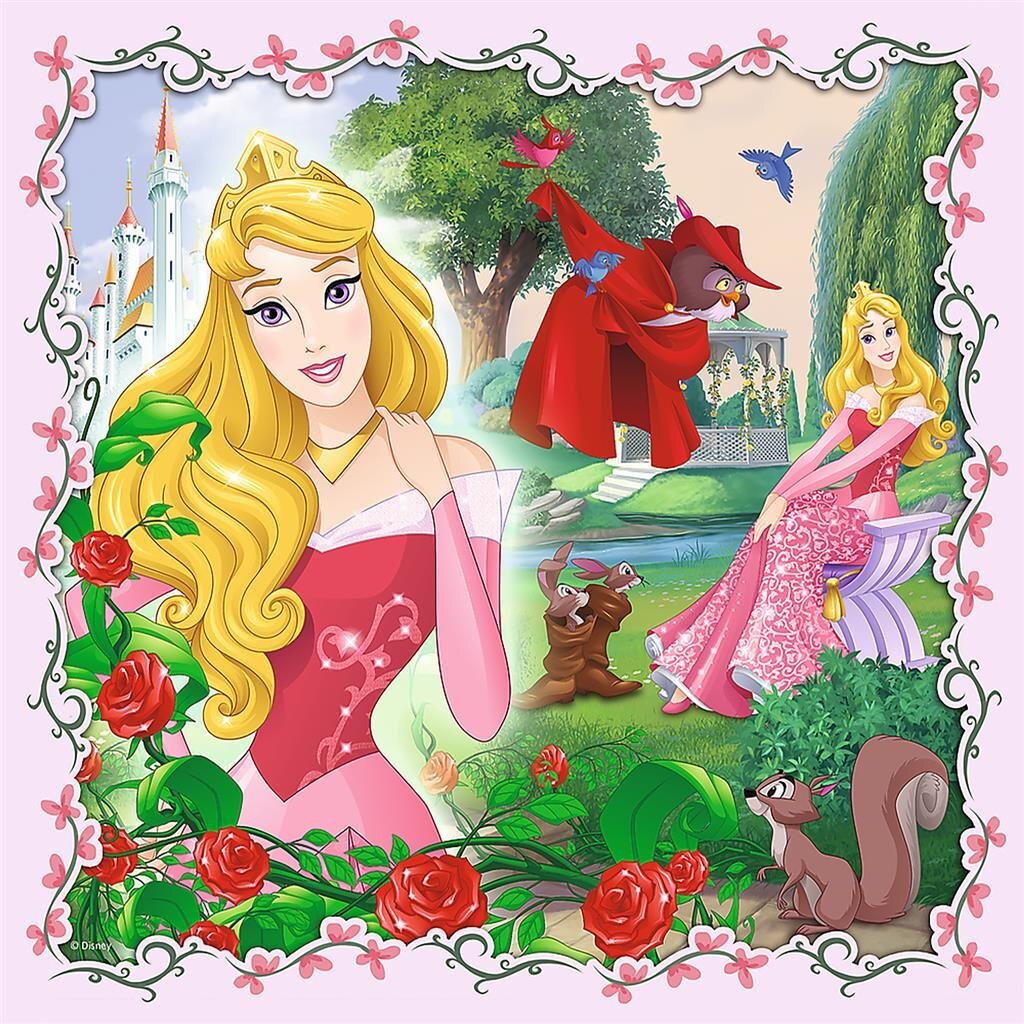 Trefl trefl puzzle 3en1 princesse 20-50 pièces