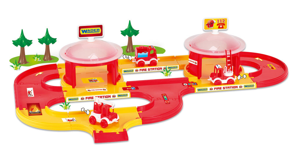 Wader enfants voitures 3d pompiers