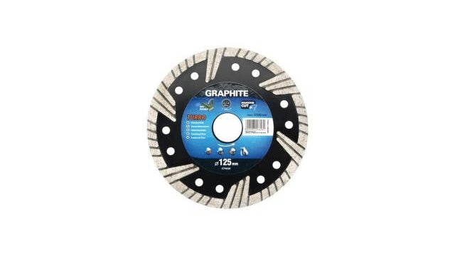 Disque diamant graphite 200x22x6,0x1,6mm turbo mpa en13236