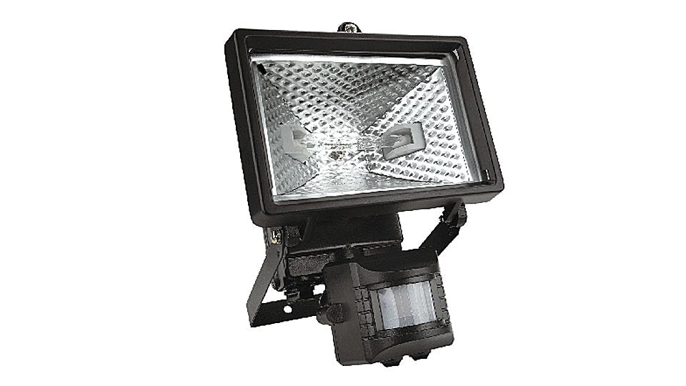 Topex Topex 94W022 Lampe de chantier + Capteur 150W Noir, IP 44