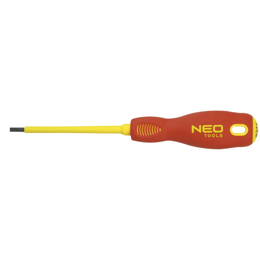 Neo tools tournevis plat 2,5x75mm 1000v acier crmo