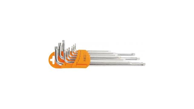 Neo tools jeu de torx t10-t50 magnétique s2 acier
