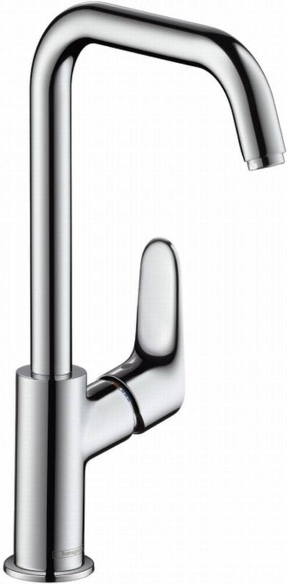 Hansgrohe focus - mitigeur de lavabo - commande monocommande - avec vidage extractible - 240 mm - bec pivotant - chrome