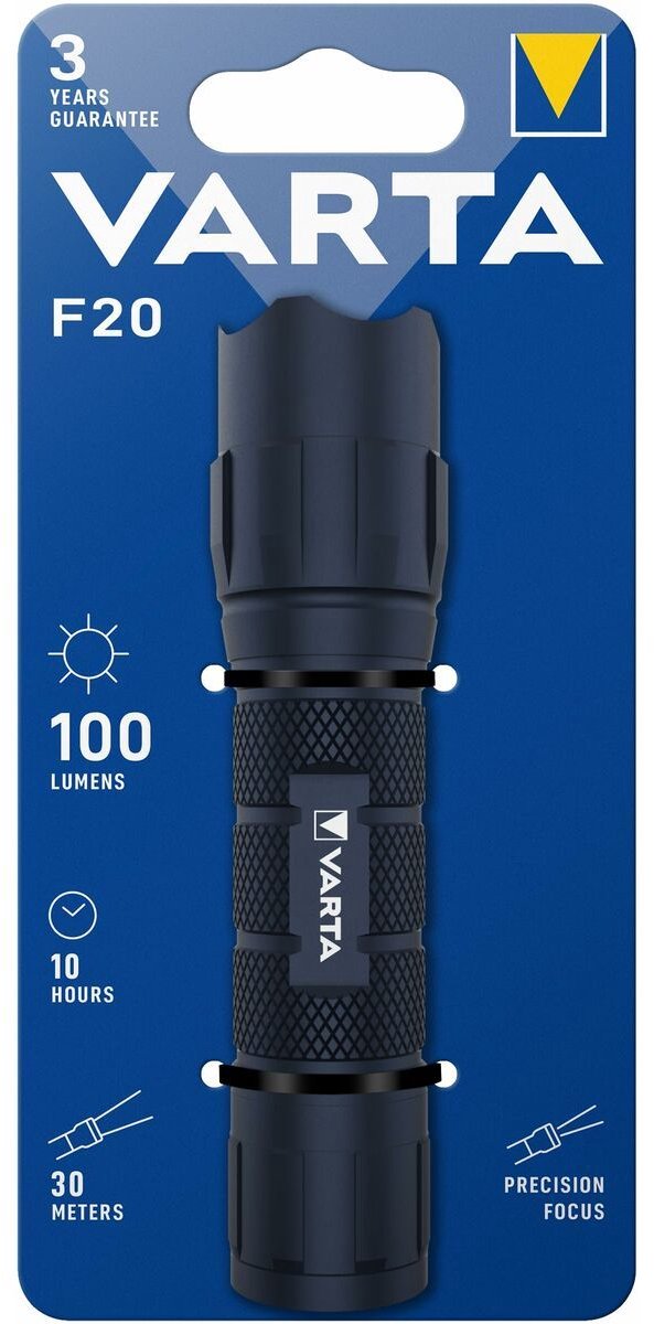 Lampe de poche Varta – f20 – 1 pièce