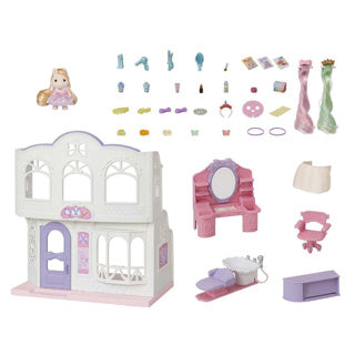 Epoch Sylvanian Family 5642 salon de coiffure poneys