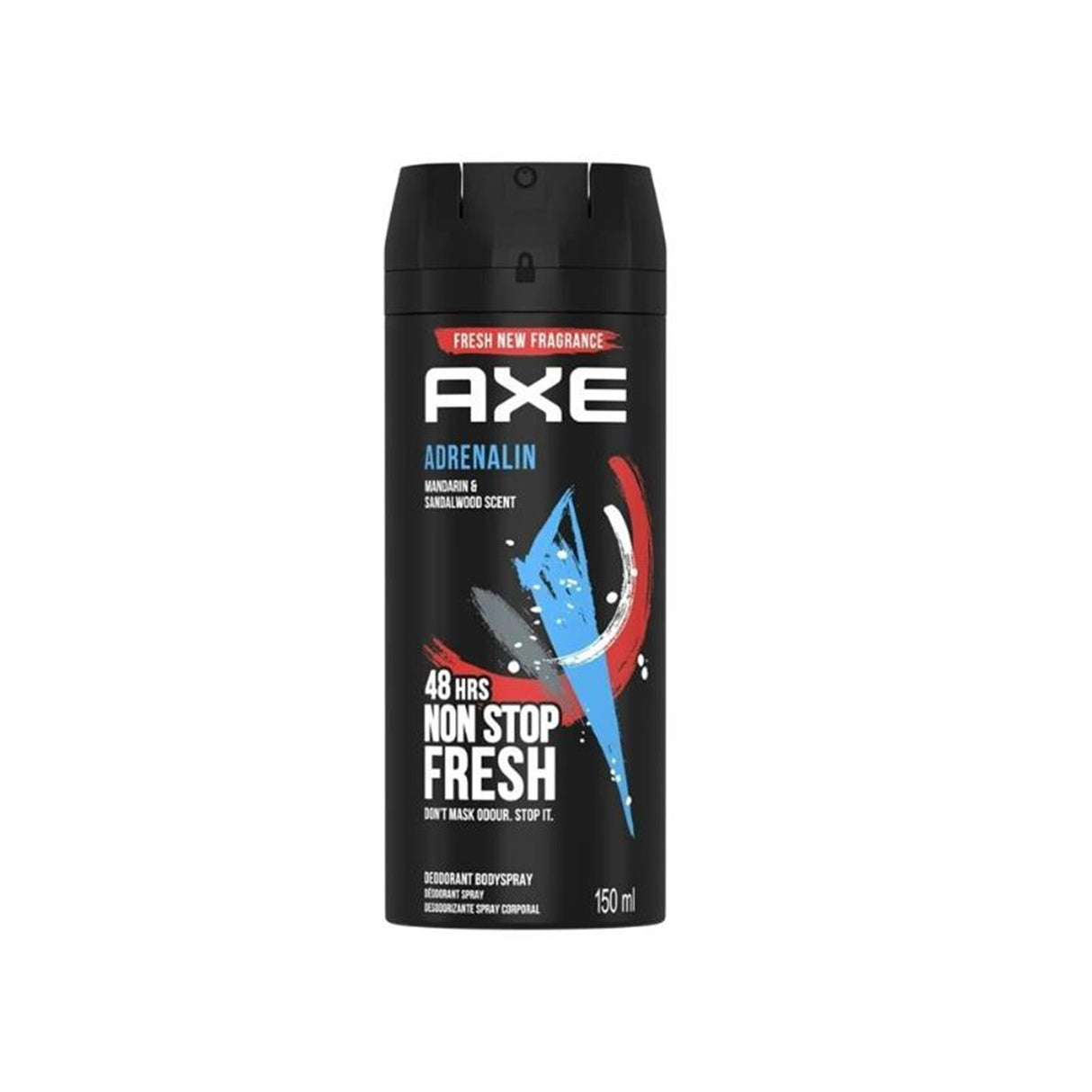 Axe déodorant spray 150ml adrénaline