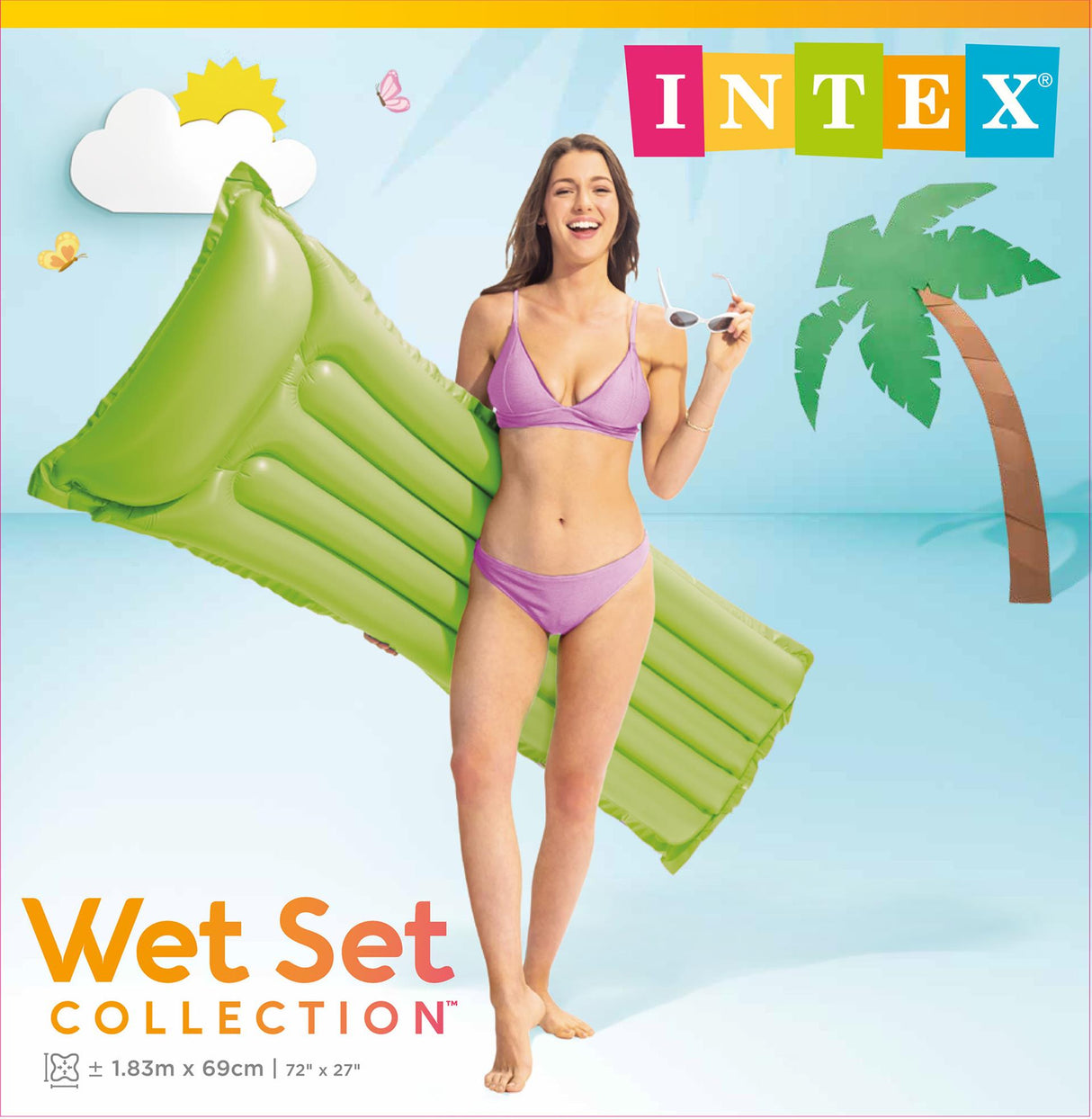 Matelas pneumatique économique Intex 183x69